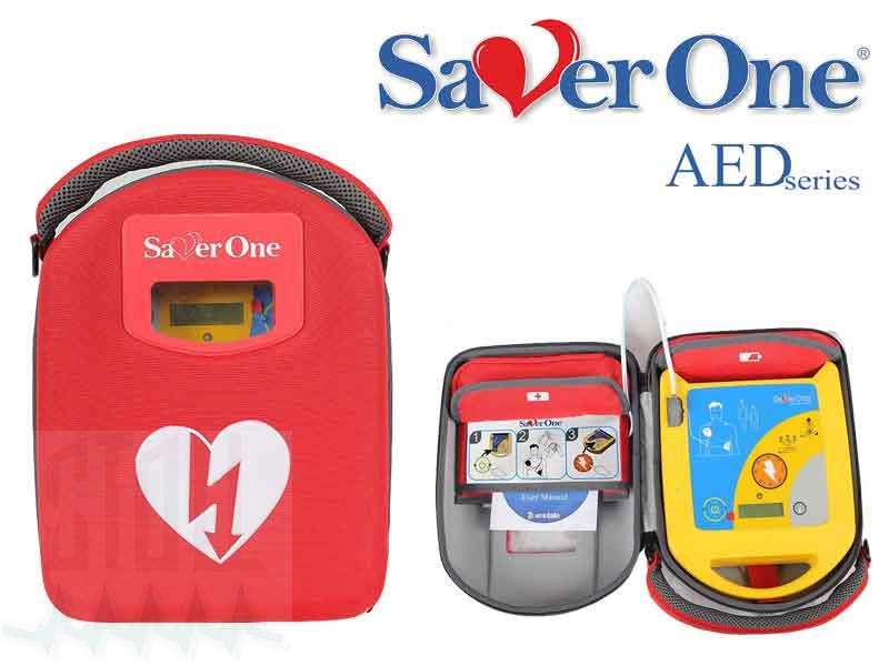 SaverOne AED Defibrillator mit vollautomatischer Schockausl sung StollMT Shop