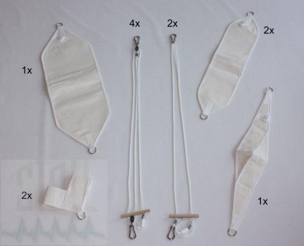 Schlingenbesteck Standard Set 12-teilig Baumwolle