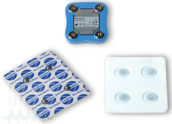 LivePatch Elektroden für LiveECG LZ-EKG Rekorder