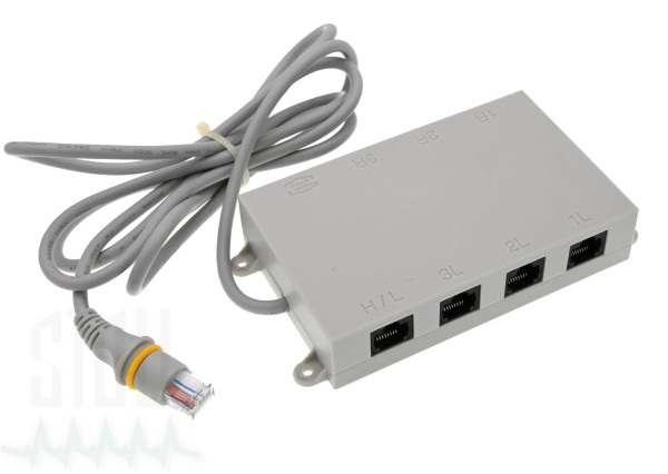 Interface EN Connection Box, A/D RJ45 x7 an Linak Control Box, OpenBus